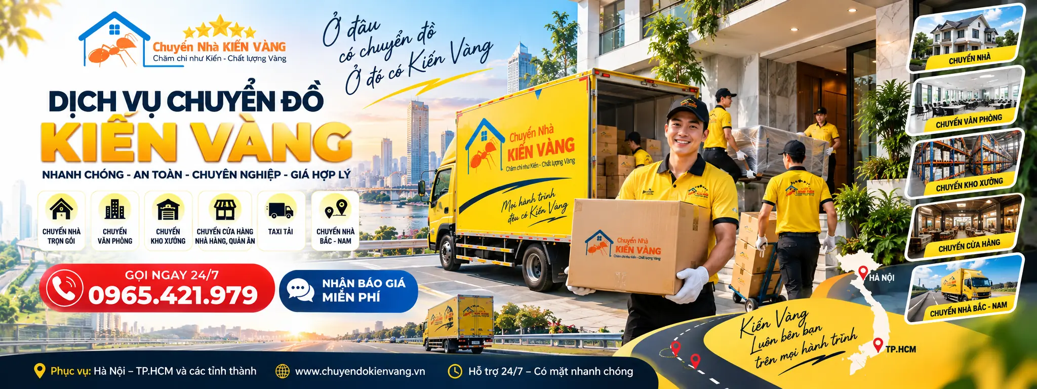 Banner Kiến Vàng 2