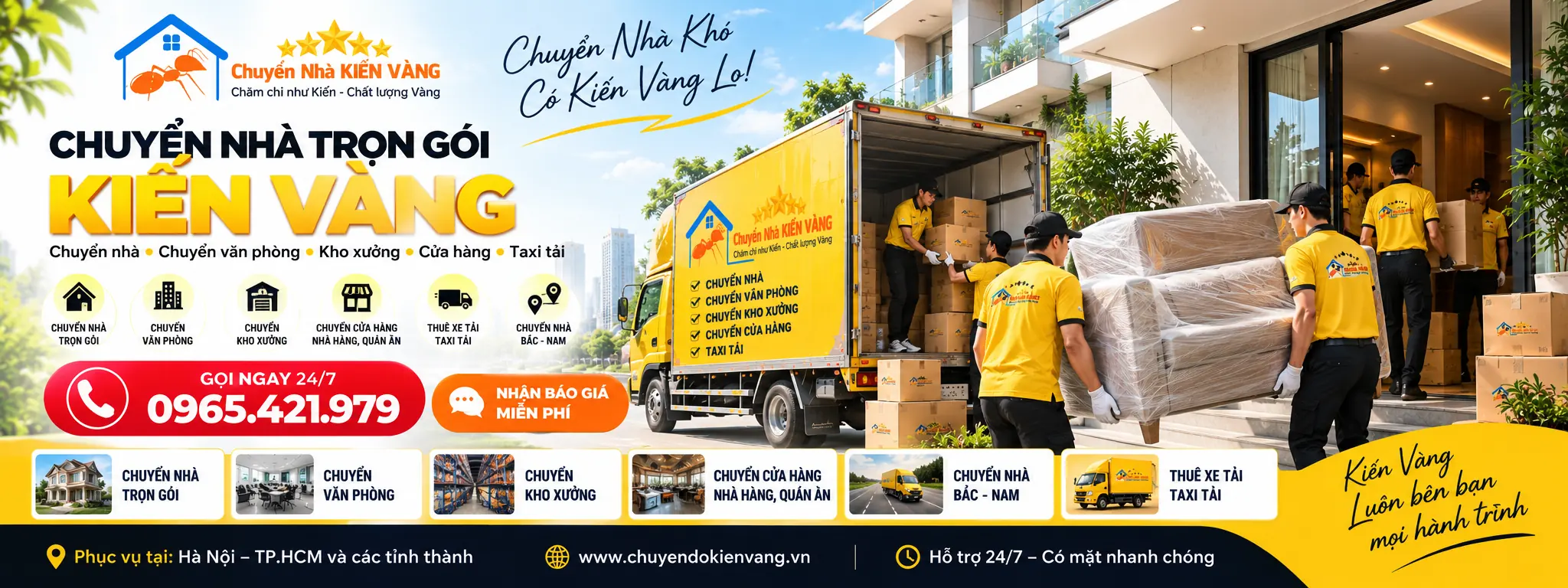 Banner Kiến Vàng 1